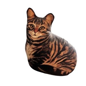 Adeline Halvorson Tabby Tigercat 11in Weighted Door Stop Excellent Condition